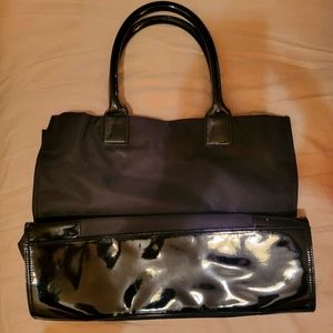 Black Tory Burch Tote. Like New. Gently used. No tears, marks, or stains.